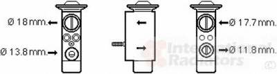 VAN WEZEL 59001181 -  Расширительный клапан, кондиционер